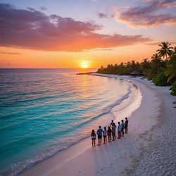 Пляжная тишина поиск себя среди моря и песка